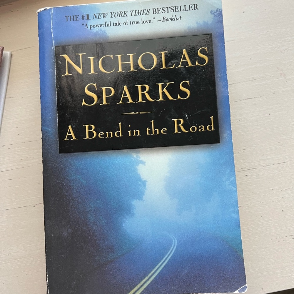 Nicholas Sparks 'A Bend in the Road' Book